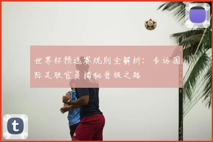 世界杯预选赛规则全解析:专访国际足联官员揭秘晋级之路