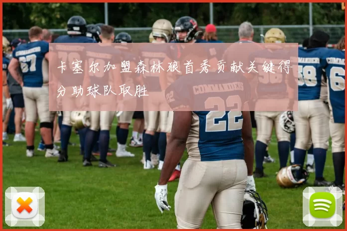 卡塞尔加盟森林狼首秀贡献关键得分助球队取胜